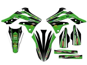 2013-2015 KX 450F Vigor Verde Senge Gráficos Kit Compatible Con Kawasaki - Picture 1 of 4