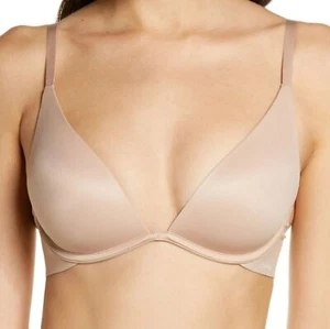 Calvin Klein Liquid Touch Lightly Lined Plunge 32A - Picture 1 of 10