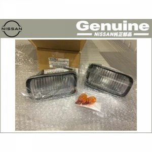 NISMO OEM Clear Lenses Front Indicator Turn Signal Winker Skyline GTR R34 BNR34 - Bild 1 von 4