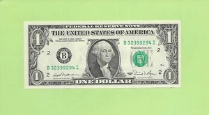 1981 ..UNCIRC 1 $ B 3239 9294 I .... 1981 1 $ B-I NICE NOTE FRN - Bild 1 von 2