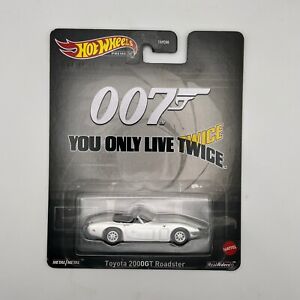 2023 Hot Wheels Premium TOYOTA 2000GT Roadster 007 You Only Live Twice FREE POST