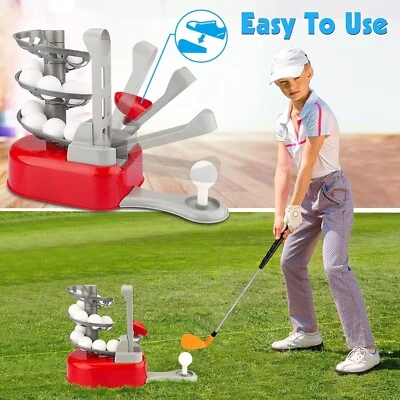 Juego de juguetes de golf para niños juguetes deportivos al aire libre para niños pequeños jugar al golf en interiores - Imagen 1 de 4