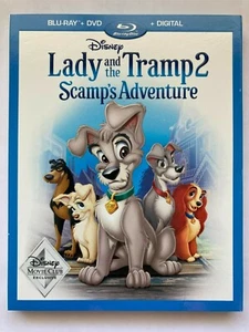 Lady and the Tramp 2- Scamp's Adventure (Blu-ray+DVD+Digital) 2018 DMC Exclusive - Picture 1 of 5