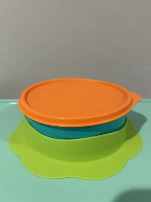 Tupperware Bowl With Seal & Silicon Non Slip Holder NEW 2 Cups - Image 1 of 2