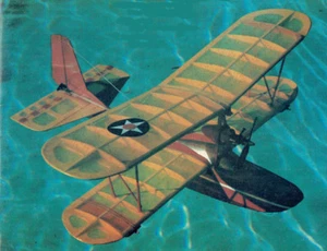 Model Airplane Plans (RC): Poolboy 20" Flying Boat by Ken Willard for .010-.020 - Picture 1 of 5