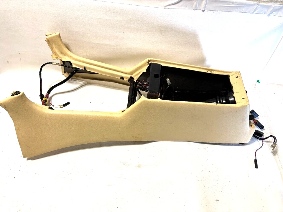 Jaguar XJ6 1986 Vanden Plas consola central delantera beige/tostado OEM Foto 1 de 4