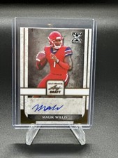2022 Leaf Ultimate Draft Autos Malik Willis BA-MW1 (Gold 24/99)