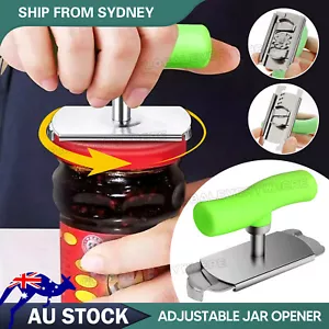 Adjustable Stainless Steel Twist off Jar Opener For Seniors with Arthritis - Picture 1 of 11