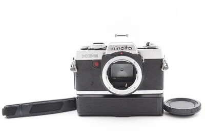 🚀🎁《Near MINT》Minolta XG-E 35mm SLR Film Camera Body + Winder From JAPAN✈✈✈✈✈✈✈ - Image 1 of 4