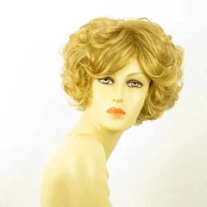 Perruque femme courte blond doré FRANCINE 24B - Picture 1 of 9