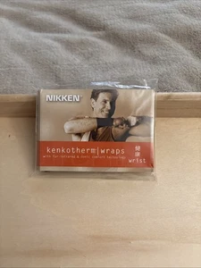 Muñequera Nikken KenkoTherm 1835 negra - Imagen 1 de 4