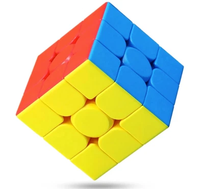 Speed Cube 3X3X3 - Moyu Meilong 3C,无贴纸魔方 3X3,快速平滑转弯 — 第 1/4 张图片