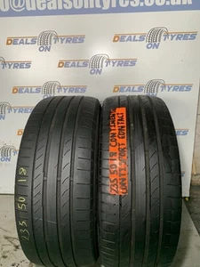 235 50 18 101V XL Continental ContiSportContact 5 4-5mm 2017 2355018 2 Tyres - Picture 1 of 7