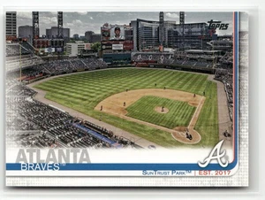 2019 Topps #71 SunTrust Park Atlanta Braves - Imagen 1 de 2