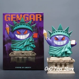 Trabajador Gengar Fantasma Figura Modelo Escritorio Ornamento Regalo Decoración Juguete Estatuas - Imagen 1 de 14
