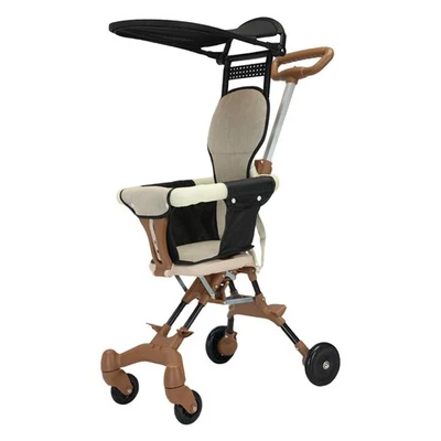 Travel Stroller Adjustable Height Baby Pushchair for Travel Trip Airplane - image 1 of 4