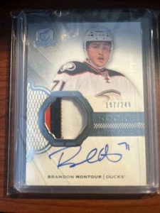 2016-17 Upper Deck The Cup 197/249 Brandon Montour #130 RPA Rookie Patch Auto RC - Bild 1 von 2