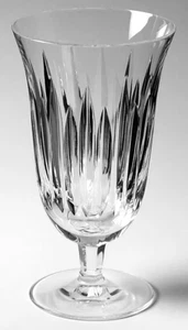 Waterford Crystal Clear Carina Iced Tea Glass 6-1/2" tall flared vertical cut - Picture 1 of 2