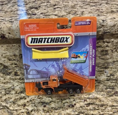 Quitanieves Matchbox Working Rigs Orange OSHKOSH serie P 2010 nuevo en caja Foto 1 de 2