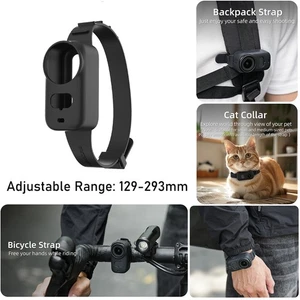 Silicone Strap Bicycle/Backpack Mount Expansion Wrist Band for For DJI Osmo Nano - Imagen 1 de 21