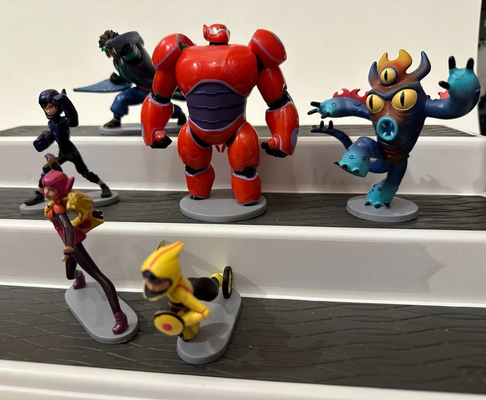 Disney Store Big Hero 6 The Series Figura Juego Lote de 6 Foto 1 de 1