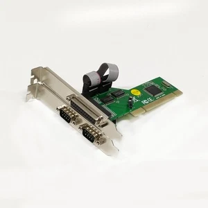 Serial Parallel I/O PCI Card 2 Serial RS232 DB9 & 1 Parallel LPT DB25, PCI - Bild 1 von 4