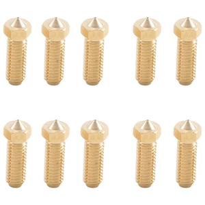 10 StüCk MessingdüSen für   2 DüSe 0,4 mm High Flow ,75 mm 2461 - Afbeelding 1 van 7