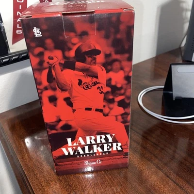 Bobblehead Larry Walker de los Cardenales de San Luis SGA 6-8-24 NUEVO EN CAJA ENVÍO GRATUITO Foto 1 de 2