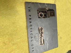 instruction manual for rolleicord camera - Picture 1 of 2