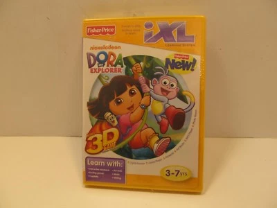 iXL Learning System: Dora the Explorer (3-7yrs, 2011) NIckelodeon 3d Glasses - Image 1 of 2