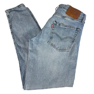 Levi’s Premium Lot 512 Big E Jeans Men's Size 30x30 Blue Denim Light Wash - Picture 1 of 12