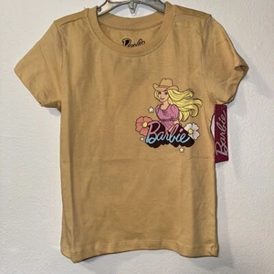 Barbie Toddler pony Print Girls Size 5 short Sleeve Tshirt - Picture 1 of 7