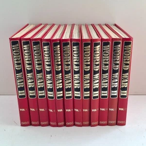 Complete Set of ORBIS World War 2 II Magazines in 12 Binders / Volumes - Foto 1 di 9