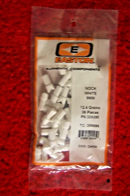 Easton 9mm Ballesta Perno Flecha Media Luna Levas Blanco 36 Pack Ciervos Caza NUEVO Foto 1 de 2