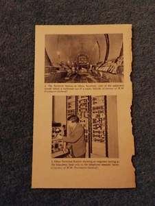 Kvc63  Ephemera 1940s Picture Oban Terminal Station - Picture 1 of 1