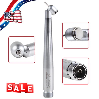 NSK Estilo Dental 45 Grados Quirúrgico Alta Velocidad Pieza de Mano Pulsador 2 Agujeros EE. UU. Foto 1 de 4