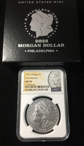 2023 NGC MS70 MORGAN Silver Dollar FIRST RELEASES ~ SHIPS NOW! Cover
