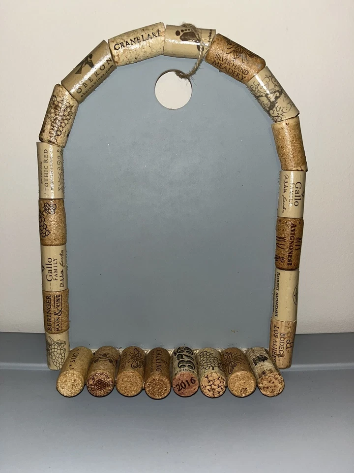 Wine Cork Art Chalk Board Home Decor - Image 1 of 4