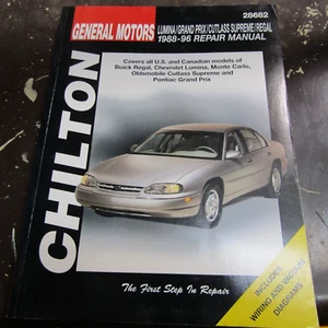 Chilton's GM Lumina Grand Prix Cutlass Regal 88-96 Repair Manual 28682 Carcare - Picture 1 of 2
