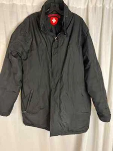 WELLENSTEYN England Mens size large black waterproof jacket - Picture 1 of 6