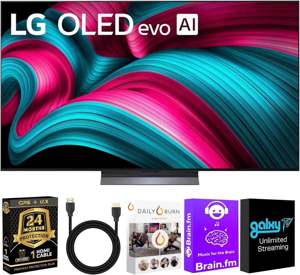 LG OLED55C5PUA 55" Class OLED AI C5 4K Smart TV