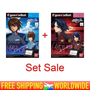 [BANDAI] Figure-riseBust "Kira Yamato" & "Athrun Zala"  Set **NEW** - Picture 1 of 9