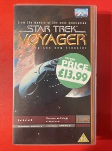 Star Trek Voyager 1:8 Jetrel / Learning Curve VHS Made In UK Paramount - Picture 1 of 3