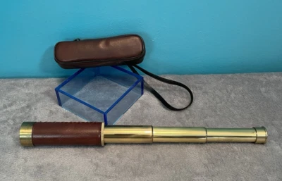 Vintage Tasco 25 Power Pocket Telescope Model 1AG 25X30 mm  w/Case Made in Japan - Image 1 of 4