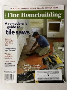 2009 September Fine Homebuilding Magazine Venting A Old Roof Is Tricky (CP222) - Picture 1 of 3
