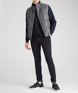 $3,595 NWT Ermenegildo Zegna Achill Farm Checkered Wool Quilted Down Vest 54/XL - Picture 1 of 18
