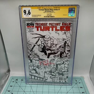 TEENAGE MUTANT NINJA TURTLES #1 Sketch Variant CGC 9.6 Signed by Kevin Eastman - Picture 1 of 12