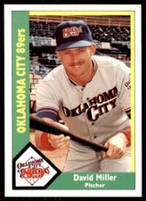 1990 CMC David Miller Oklahoma City 89ers #156