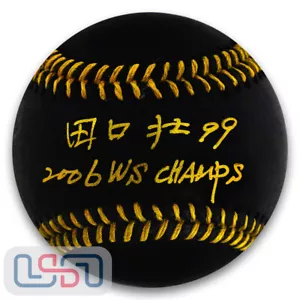 So Taguchi Signed "2006 WS Champs" Black Official Major League Baseball BAS - Picture 1 of 3