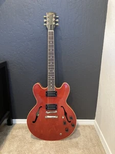 2002 Gibson ES 333 in Satin Cherry Red - Picture 1 of 4